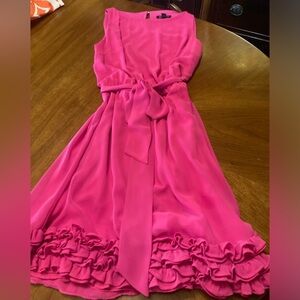 Stunning, hot pink, semi formal dress